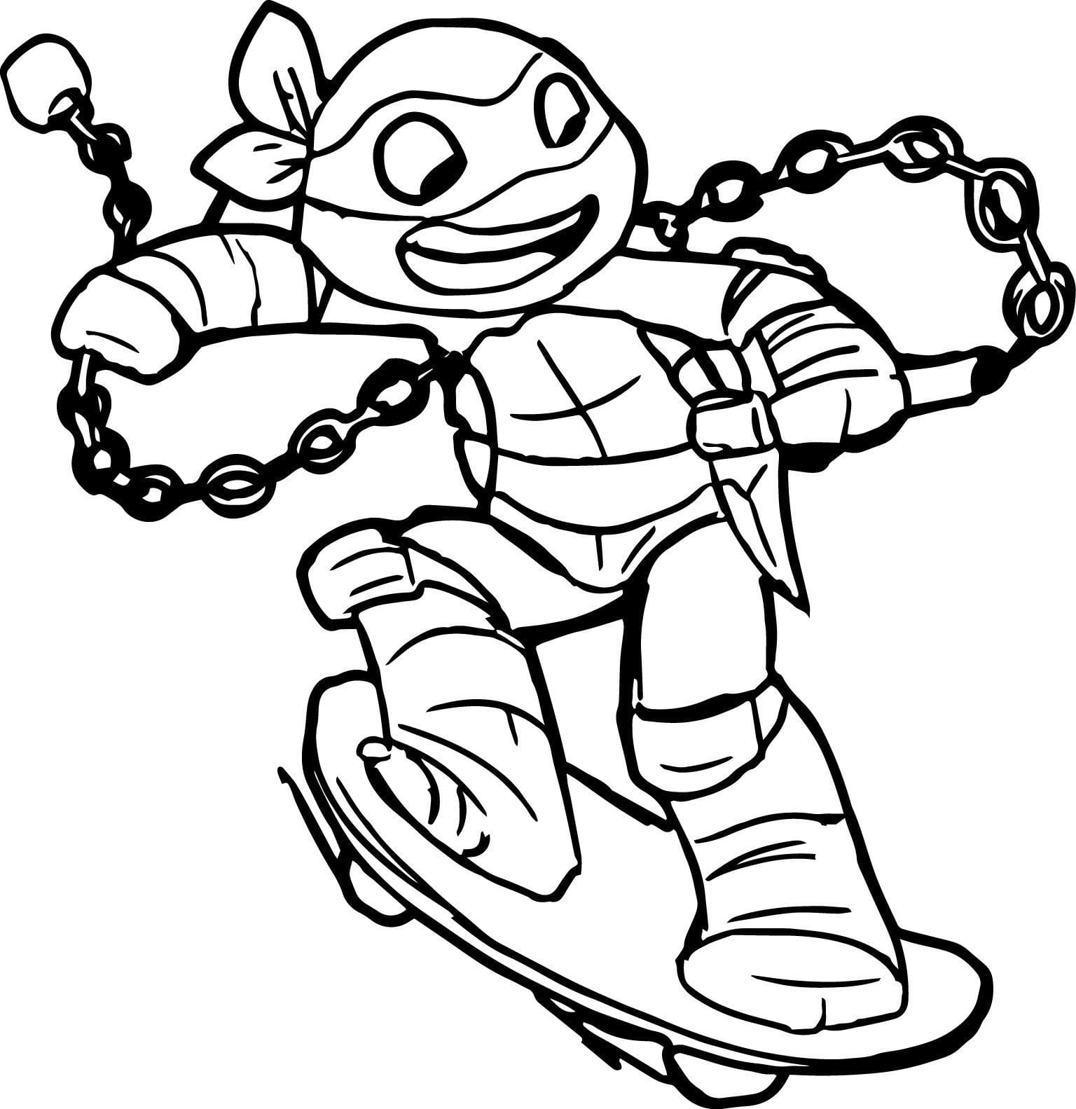 Ninja Turtle Coloring Tips