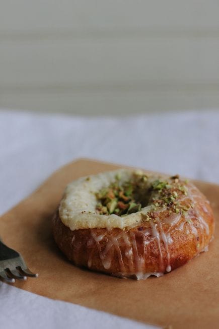 Orange and Pistachio Danish