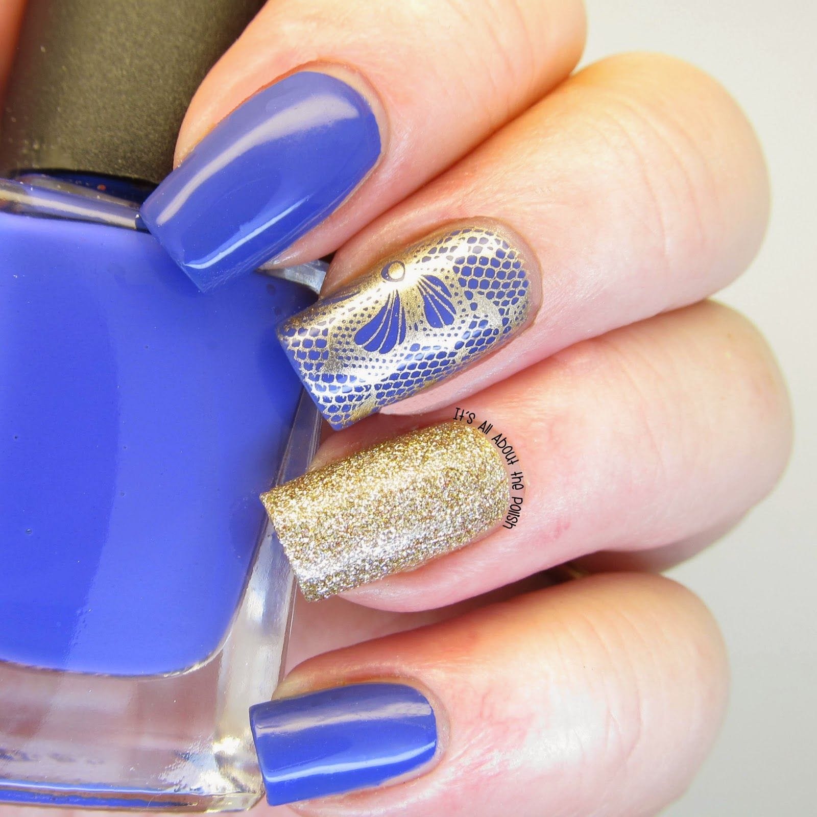 Nail Art Ideas with Periwinkle Nail Color