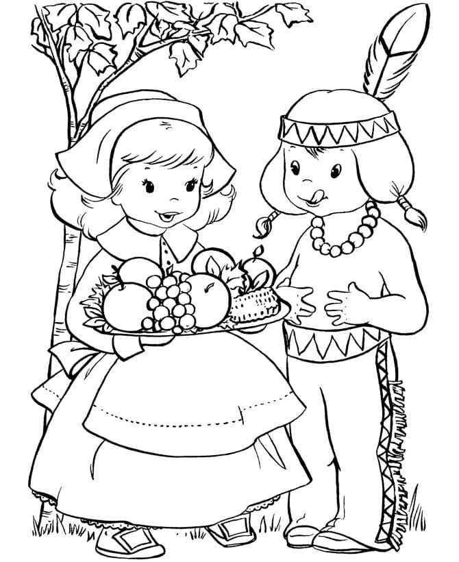 Using Pilgrim Coloring Pages to Entertain Kids