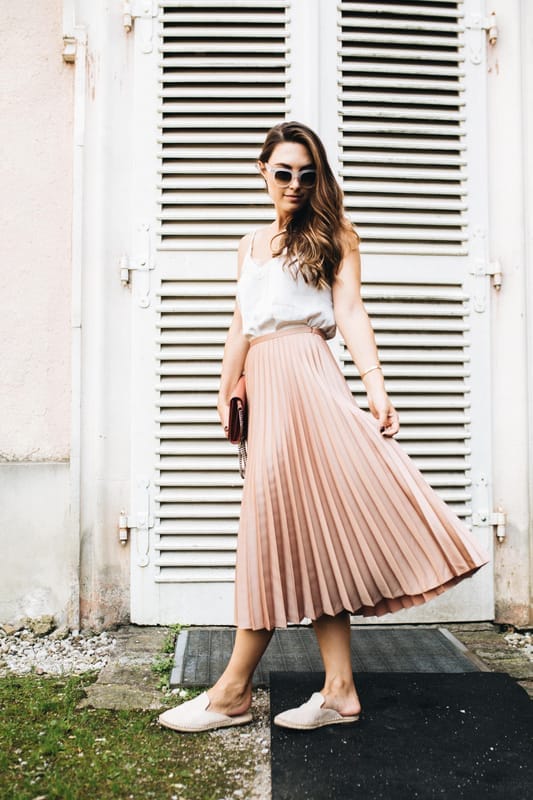 The Pleated Skirt