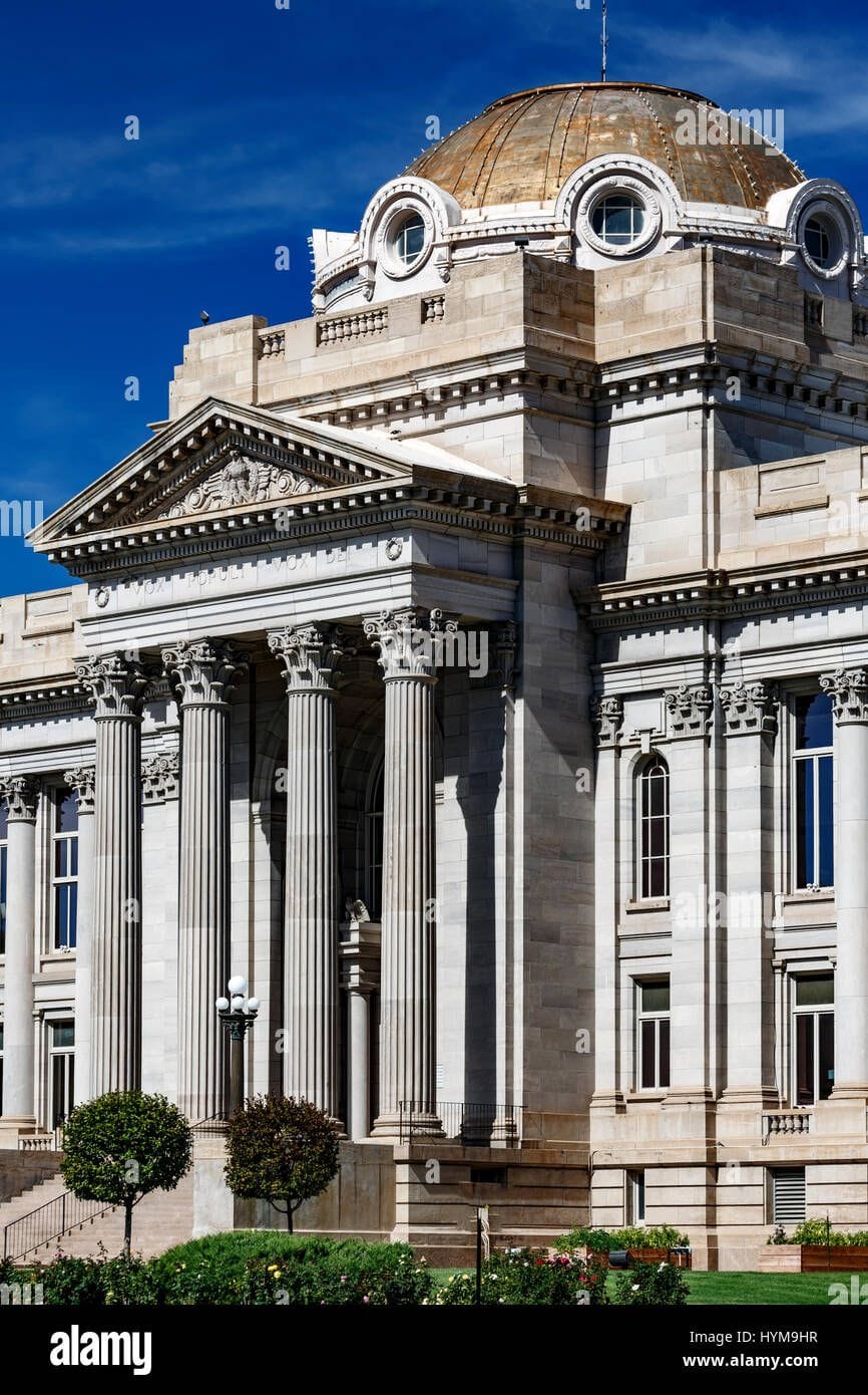 The Pueblo County Courthouse in Pueblo, Colorado