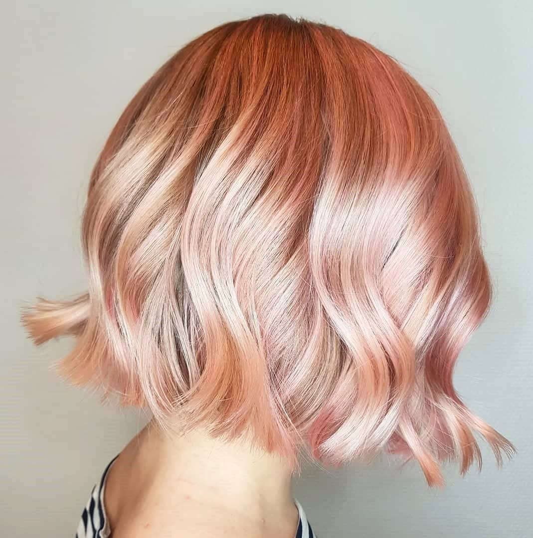 Rose Gold Hair Color Inspiration