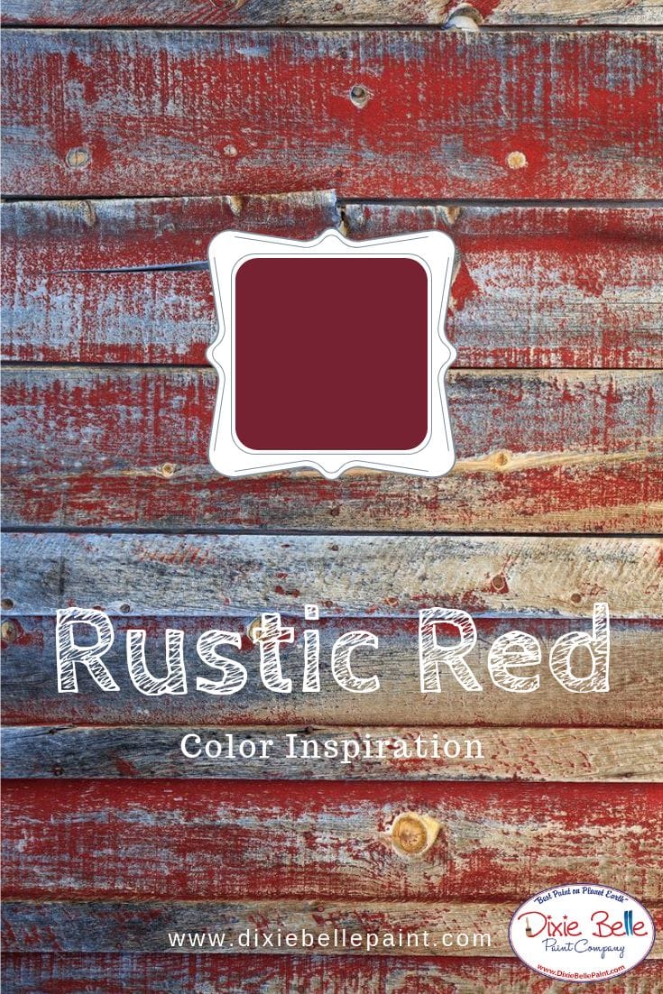 Rustic Red Paint Shade