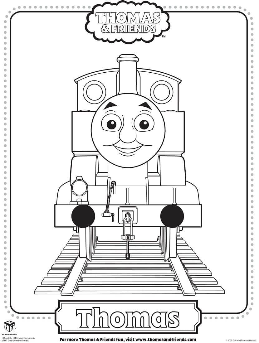 Thomas Train Color Pages