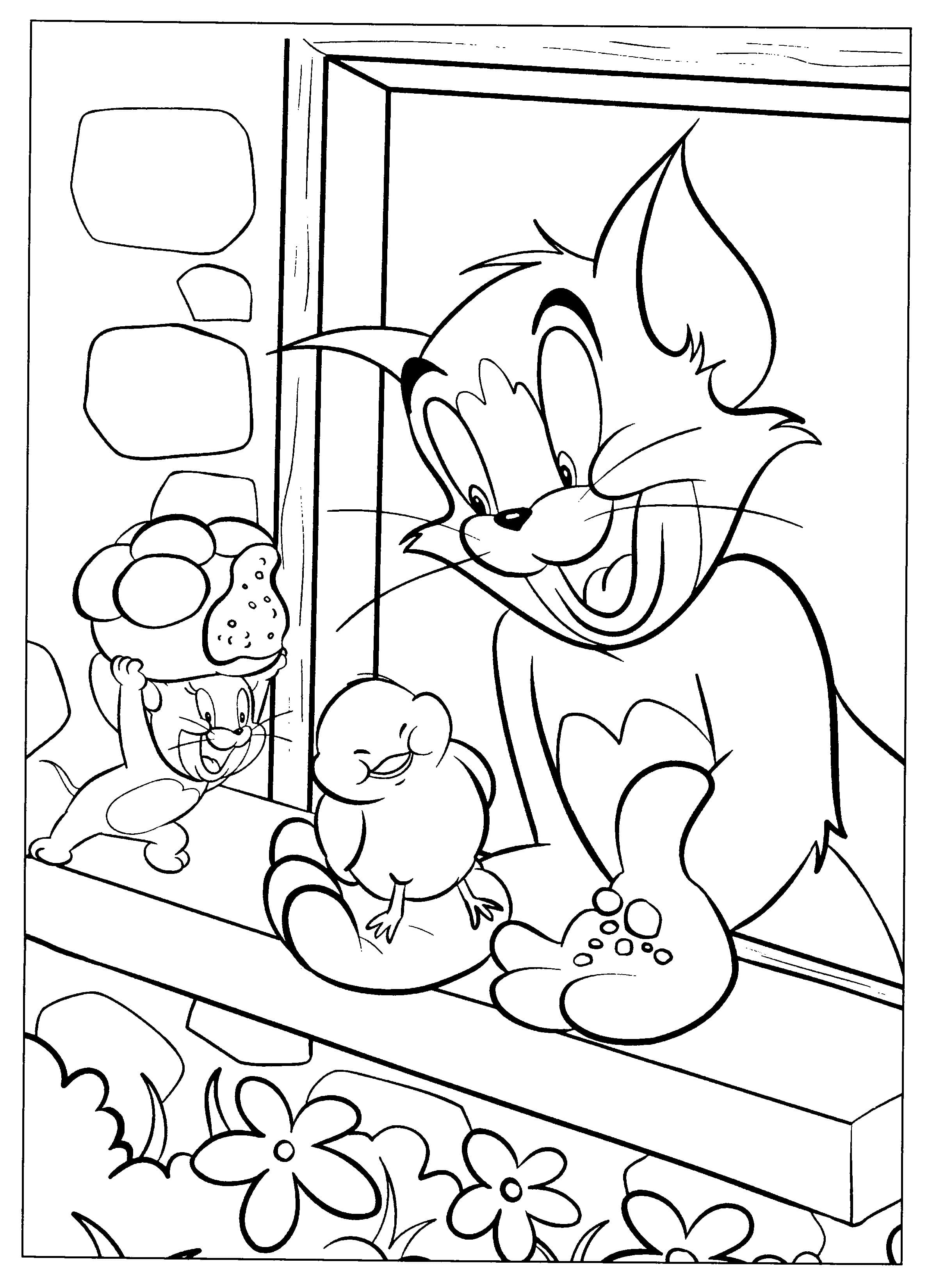 Tom and Jerry Coloring Book for Kids