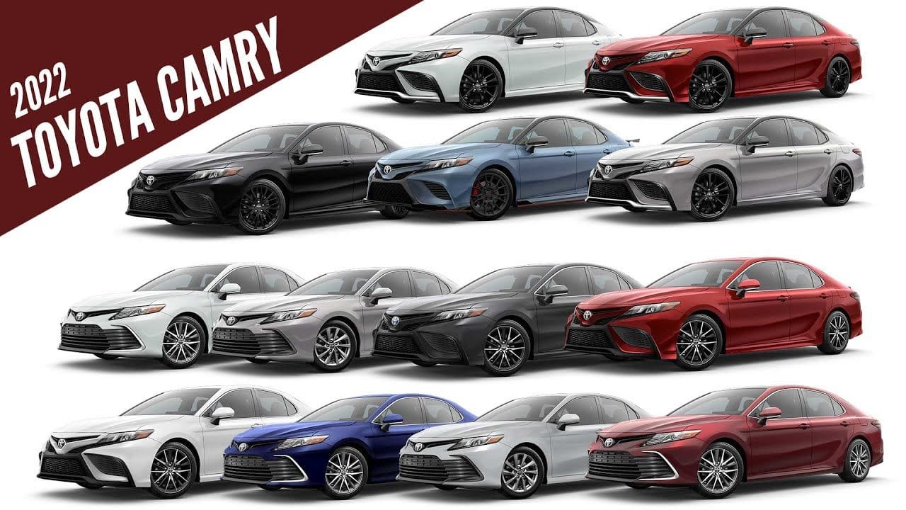 Top 8 Colors For 2025 Toyota Camry Revealed