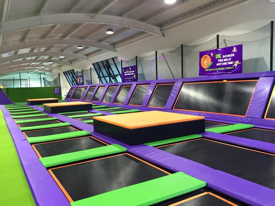 Trampoline Park Fun